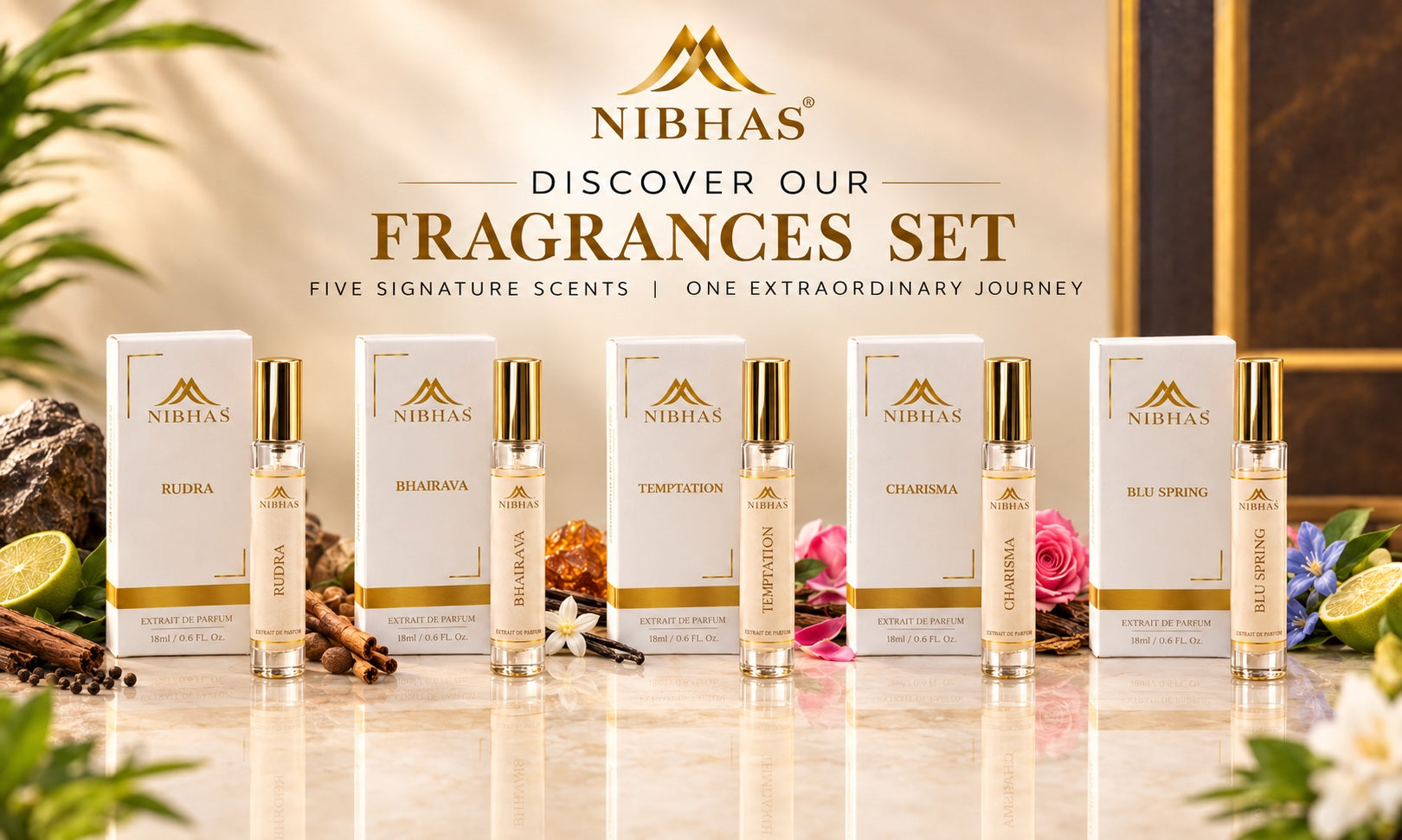 NIBHAS Discover Our Fragrances Set